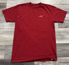 Disney x Vans Aladdin Jafar Lamp Shirt Mens Medium Red Short Sleeve Movie Tee