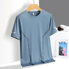 Quick Dry Sports T-Shirt Men’s Running Hiking Fishing Outdoor Breathable Top