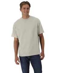 Hanes 5180R Unisex 100% USA Grown Ringspun Cotton Jersey Retro Beefy T-Shirt