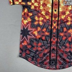 Lost Lands Electronic Music Festival Baseball Jersey Dino Print Men’s Small NEW