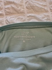 Vineyard Vines Panama City Beach Whale Pocket T-Shirt Blue Men’s M