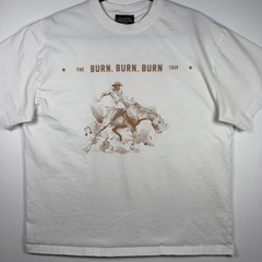 Zach Bryan ‘The Burn Burn Burn Tour 2023’ Concert Double Sided Print T-Shirt L