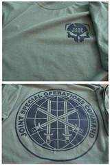 The Joint Special Operations Command (JSOC) Silkscreen (USSOCOM) T-Shirt XL
