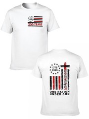 250 Years America Anniversary 250th Independence Day Freedom T-shirt