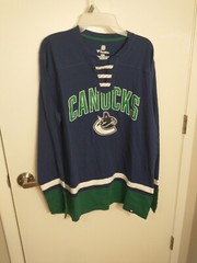 NHL Fanatics CANUCKS Men T-shirt, New with tags, Size L