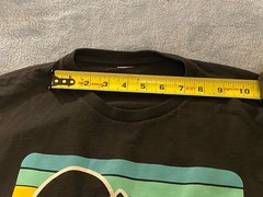 Dog Skater Hiker Black T Shirt Men’s L, Life Is Good Dog, Patagonia Like Style