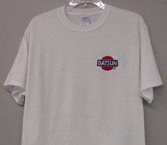 DATSUN Old Logo Embroidered Adult T-Shirt S-6XL, LT-4XLT Nissan New