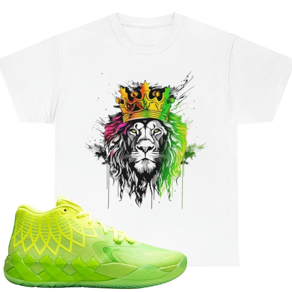 Shirt To Match MB.01 | Unisex Tee | Lion T Shirt | Sneaker T Shirt | Sneaker Tee