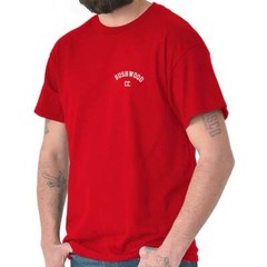 Bushwood CC Funny Golf Caddy Eighties Movie Womens or Mens Crewneck T Shirt Tee