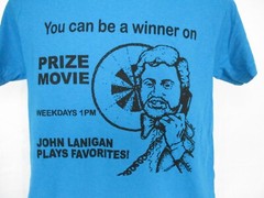 John Lanigan Prize Movie Cleveland TV Show Men’s Blue T-Shirt – Men’s S – 3XL