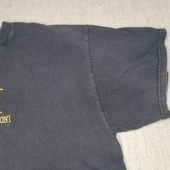 CSI Las Vegas T Shirt Mens L Black Embroidered Crime Scene Investigation TV Show