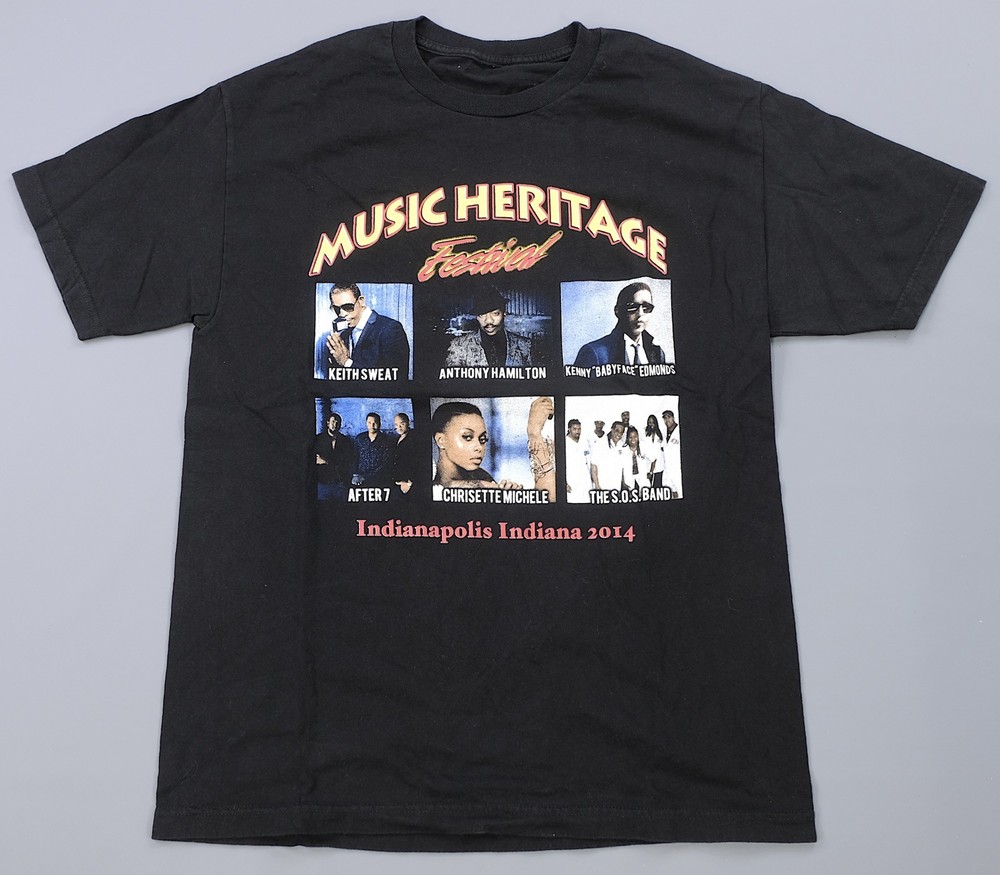 Rare VTG Music Heritage Festival Indianapolis 2014 Turn Down For What T Shirt