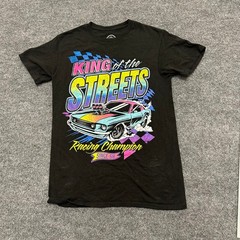 DOM T-Shirt Mens Size S Black King of the Streets Racing Graphic Cotton