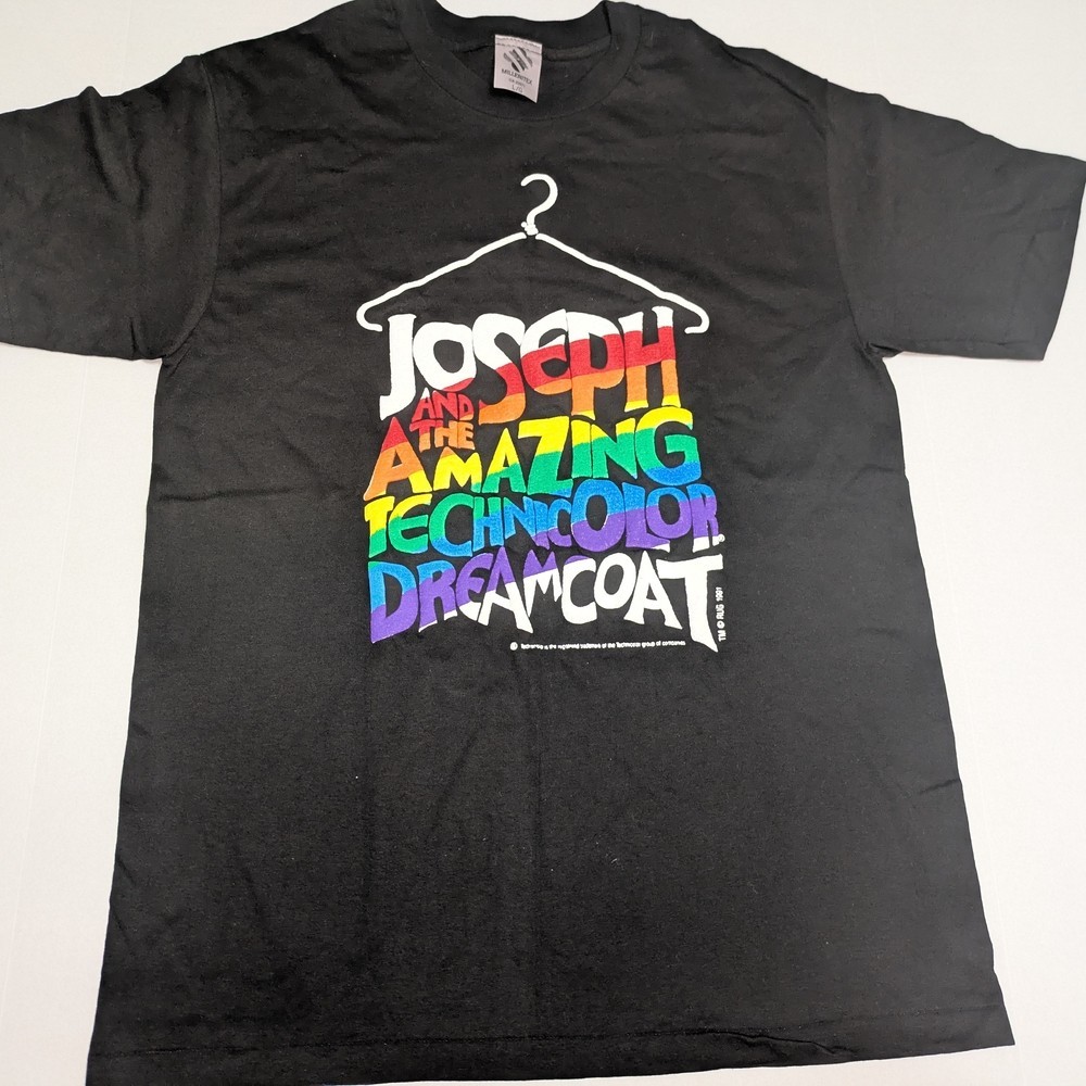 Joseph and the Amazing Technicolor Dreamcoat Tee Size L