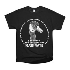 Maarinate Letterkenny Funny Duck Meme Tee Classic NWT Gildan T-Shirt