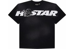 Hellstar Cartoon Logo Glitter Logo Men’s T-Shirt Size M