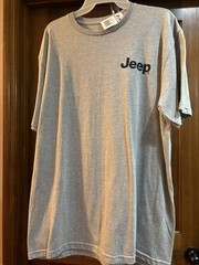 New Jedco Jeep with American flag on tire Gray L