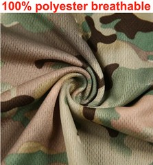 short Sleeve T-shirt Camouflage Tee camo Tactical Camouflage plain T shirt