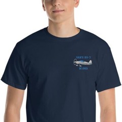 Flyboy Toys Custom Embroidered Van’s RV-7 T-Shirt (Left chest only)