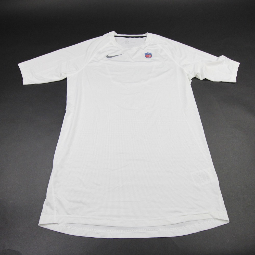 Nike NFL On Field Dri-Fit Short Sleeve Shirt Men’s White Used M