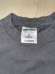 Shaka Wear Shirts Mens M Black Heavyweight SuperMAX Crewneck Short Sleeve Blank