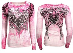 Xtreme Couture by Affliction Women’s Long Sleeve Thermal Shirt Dealer