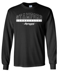 Stamford Connecticut State T-Shirt Long Sleeve Graphic Tees Unisex Apparel Text