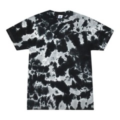 Pick a Black Tie Dye T-Shirts Adult S M L XL 2XL 3XL Cotton Colortone