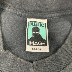 VTG 90s Public Image Surf Street Wear T-Shirt Mens Large Skate Single Stitch