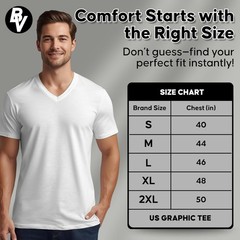 Brooklyn Vertical Mens 6-Pack V Neck Undershirts Short Sleeve Cotton Round Neck