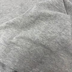Public Rec Mens 2XL Solid Gray Long Sleeve Cotton Blend Henley Shirt