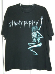 Rare Skinny Puppy Band Rock Music Collection S to 5XL Concert Shirt SN431