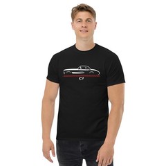 C1 Corvette First Gen Classic Tailfin Roadster Graphic Tee T-Shirt Gift T-shirt