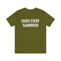 Enjoy Every Sandwich T-Shirt, Warren Zevon, Ware wolves of London, Zen, 70s, 80s