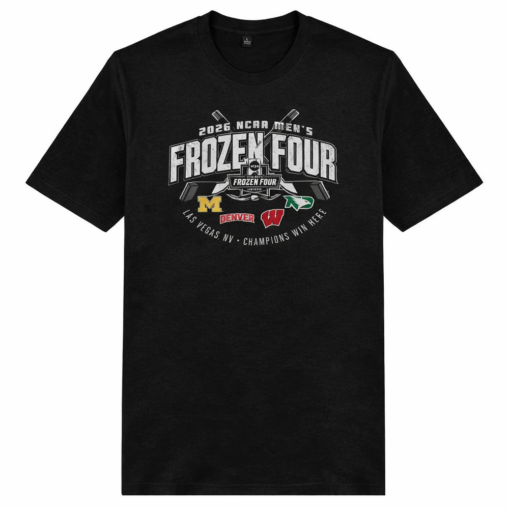 NCAA Men’s Frozen Four Las Vegas NV Champions Win Here 2026 shirt