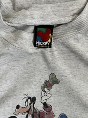 Vintage 90s Mickey Mouse Unlimited Goofy Donald Duck Disney Graphic XL 24”x 30”