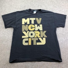 Vintage MTV Shirt Mens XL Black MTV New York City Graphic Tee 2006