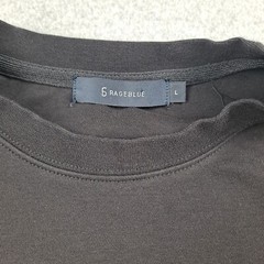 Rageblue Shirt Men Large BlackJapanese Zipper Sides Boxy Streetwear Grunge Y2K