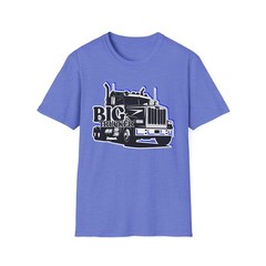 BIG Trucker | Adult Teen Clothes | Truck Shirt | Unisex Softstyle T-Shirt