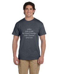 Gildan G200 Grey Sport Gray Gris Ultra Cotton T Shirt G2000 Sizes S ~ 5XL