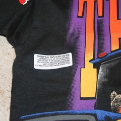 Bad Dog TRUCKIN’ XL Black AOP T Shirt Screen Shop Russ Tock All Over Print