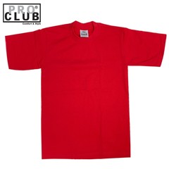 Pro Club Men’s Heavyweight Cotton Short Sleeve Crew Neck T-Shirt (More Colors)