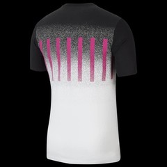 Nike Jordan Fade Men’s Graphic T-Shirt White/Black/Active Fuchsia BNWT