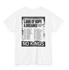 Springsteen E Street Band 2026 Land Of Hope & Dreams Tour Dates T-Shirt