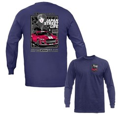 Japan Street Life Streetwear Imported Tuned Custom JDM Sports Car Long Sleeve