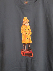 J Crew fisherman graphic t-shirt men’s L made in the USA $49.50