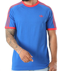 NEW MENS ADIDAS ORIGINALS CALIFORNIA 3 STRIPES TREFOIL SHIRT ~SIZE MEDIUM #KF353