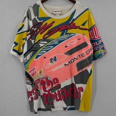 Vintage 1997 NASCAR Jeff Gordon AOP Shirt Size Large