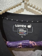 Lambs Havn L Wave Stopper Black Limited T Shirt Men EMF Radiation Protection