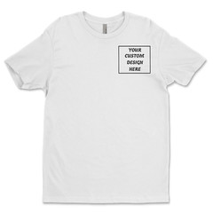 Personalized Custom T-ShirtCustomized w/Photo, Text, Logo DTF on nextlevel shirt